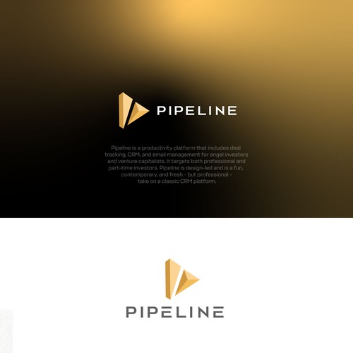 Design a cool, sleek, tech-oriented logo for Pipeline Design von DreamyDezines