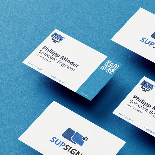 Business Card for IT-Company (MSP & Development, Signage) Design by Sasha Barysaw