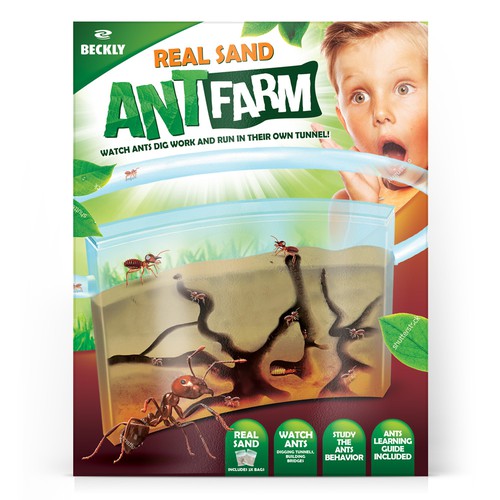 Designs | Eye Catching Ant Farm Box Design | Product packaging contest