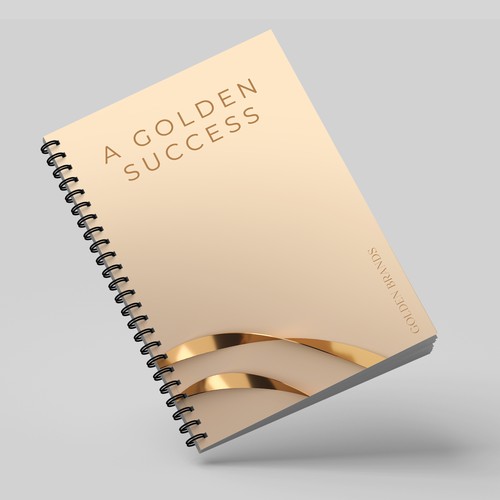 Inspirational Notebook Design for Networking Events for Business Owners Diseño de Merlyn Angelia