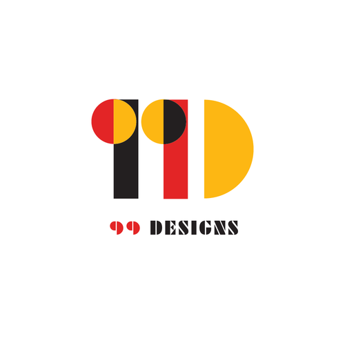 Community Contest | Reimagine a famous logo in Bauhaus style Ontwerp door HLN173