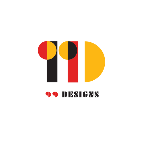Community Contest | Reimagine a famous logo in Bauhaus style Design by HLN173