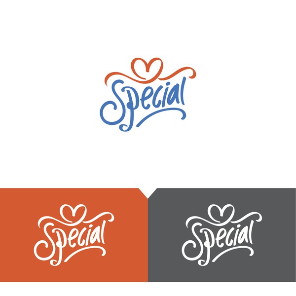 Playful logo design concept