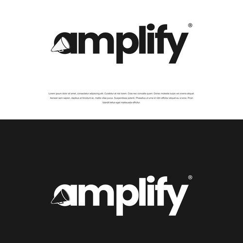 Amplify Logo Design by Chilmi Fahruzi