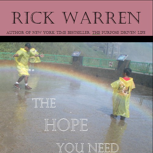 Design Rick Warren's New Book Cover Design by SAinCA