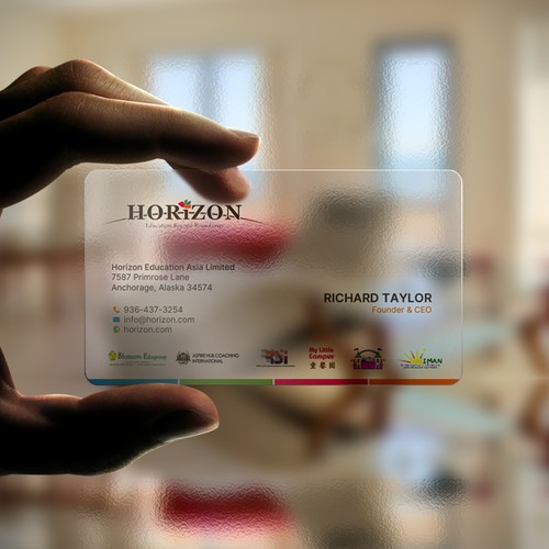 Impactful business card design for an educational platform Design by chandrayaan.creative