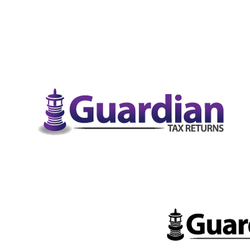 logo for Guardian Tax Returns Design por pixidraft