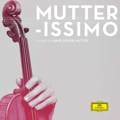 Illustrate the cover for Anne Sophie Mutter’s new album Diseño de for positioning only