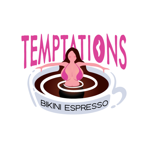 Design a logo for a drive thru coffee shop with a twist Ontwerp door George Burns