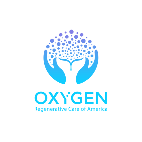 Powerful new approach to healing logo. Take a deep breath, let the healing begin. Design by AM✅