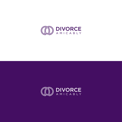 Logo for a new, healthy way for reasonable people to divorce Design by buckee