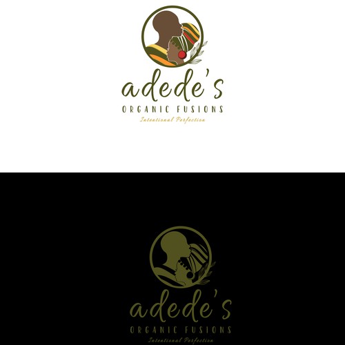 Vibrant African themed logo for an organic skin care company Design by GinaLó