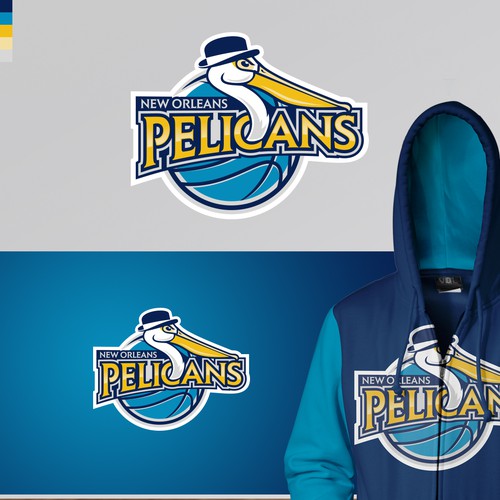 99designs community contest: Help brand the New Orleans Pelicans!! Diseño de chivee