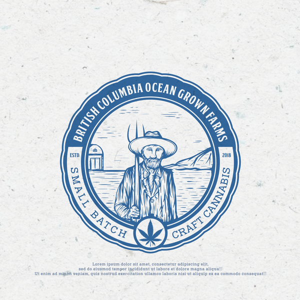 Design by .GLACIER. titled "Craft cannabis"