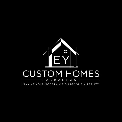 Designs | EY Custom Homes Logo Design | Logo design contest