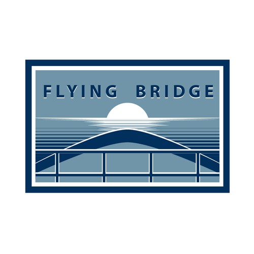 FLYING BRIDGE: Create giving society logo for the Alumni office of the U.S. Merchant Marine Academy. Design by blagooo