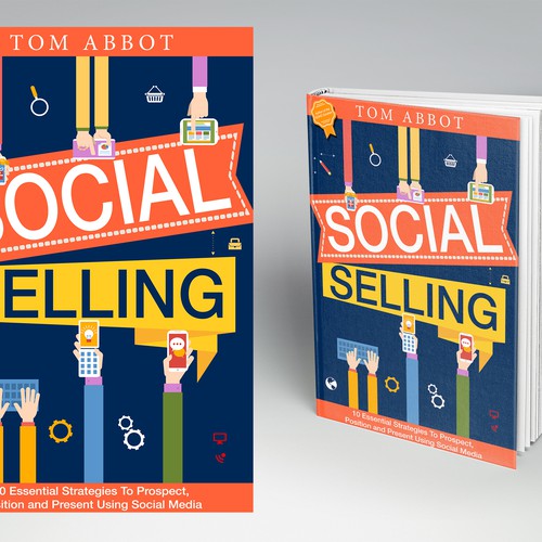 Creative Social Media Book Cover Design by Milan Kojic Art