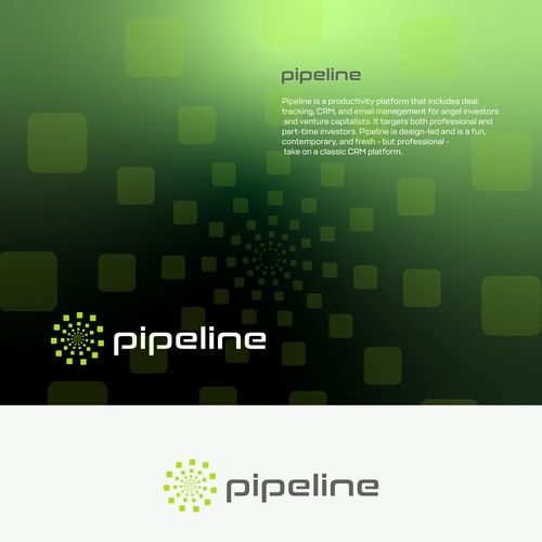 Design a cool, sleek, tech-oriented logo for Pipeline Design von DreamyDezines