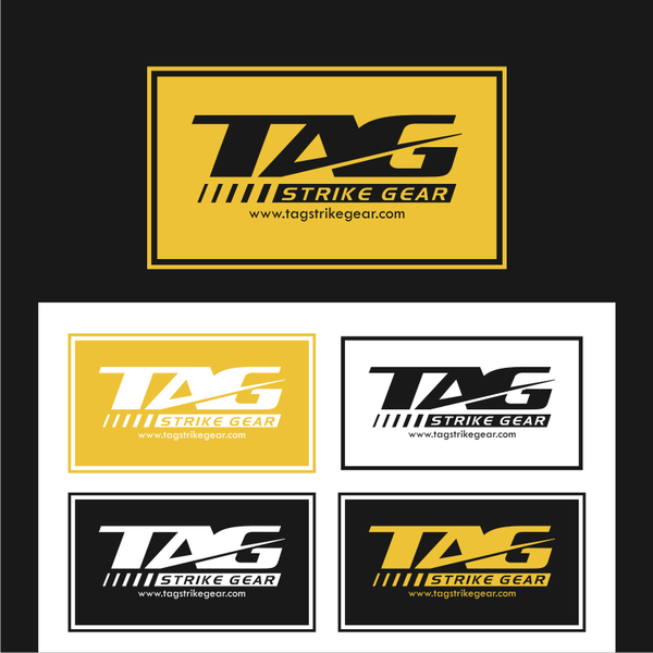 Design by k_s titled "Looking for a new label design "T.A.G. Strike Gear" that will be put on MMA equipment!"