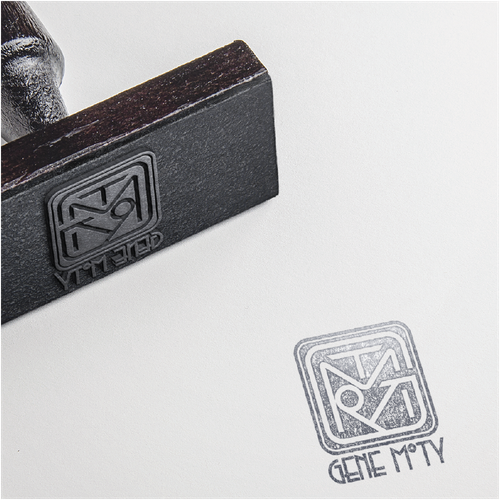 Create custom Vienna Secession Monogram style logo for and artist Diseño de AdinAB