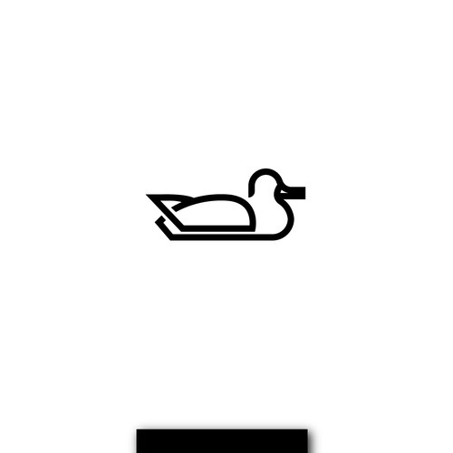 Modern duck logo for professional setting Design by logorad