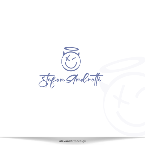 Stylish brand logo for golf attire with a little pop of fun Diseño de alexandarm