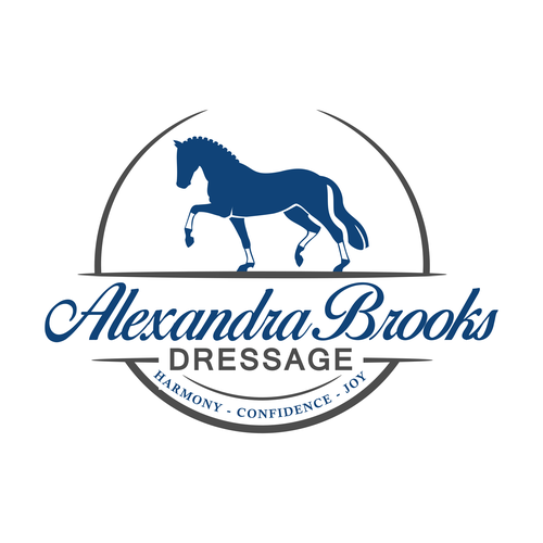 Design a classy/modern dressage (horse) training logo Design by Rziko1