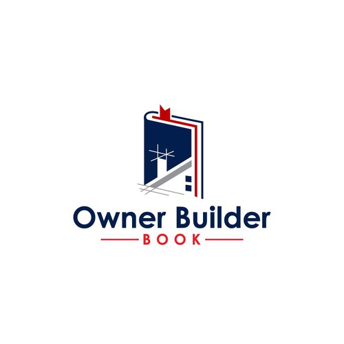 The New Owner Builder Book Logo Design by Creator Hub