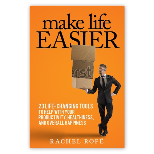 Create a book cover for "Make Life Easier" Design by Adi Bustaman