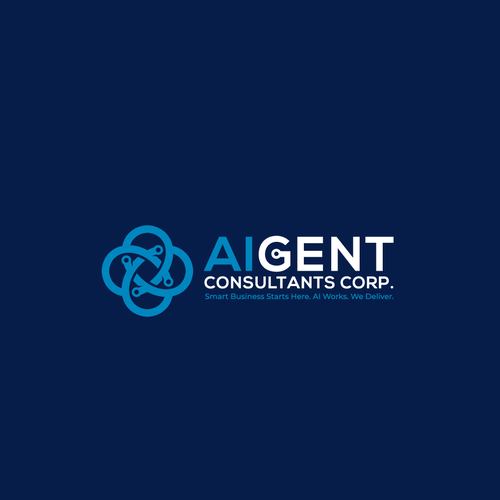 AI Agent Company: Appealing to small to medium sized businesses. Design by oopz