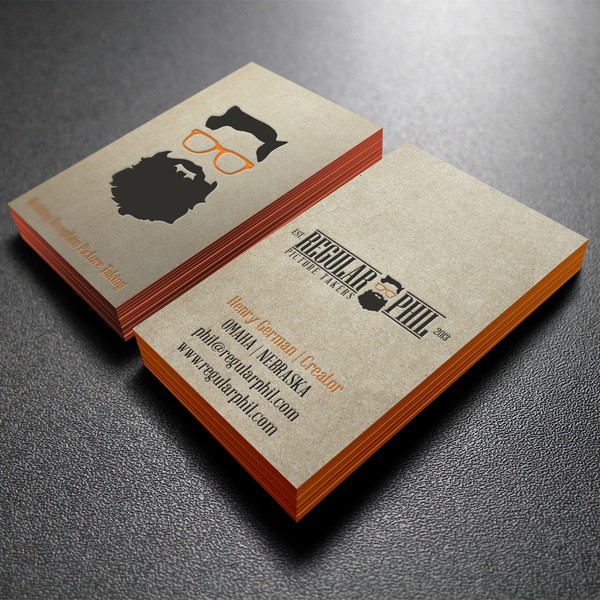 business card for Regular Phil Picture Takers