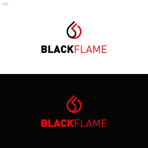 Cool, masculine Logo for company name „Black Flame”-ontwerp door eonesh