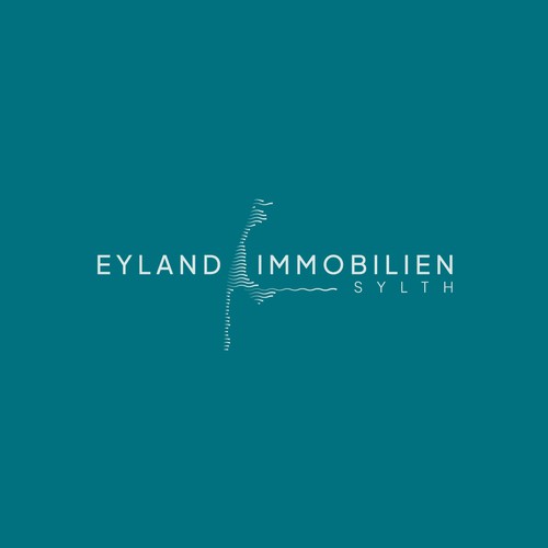 Create a real estate seller logo for Sylt which combines luxury, beach-surf-life, freedom and nature-ontwerp door zlvvvv