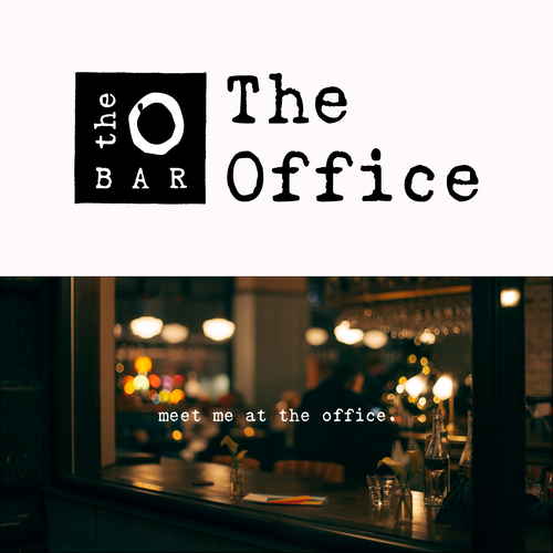 LOGO for "The Office" Bar. Give me your best shot! Design by Vanessa Fernandes