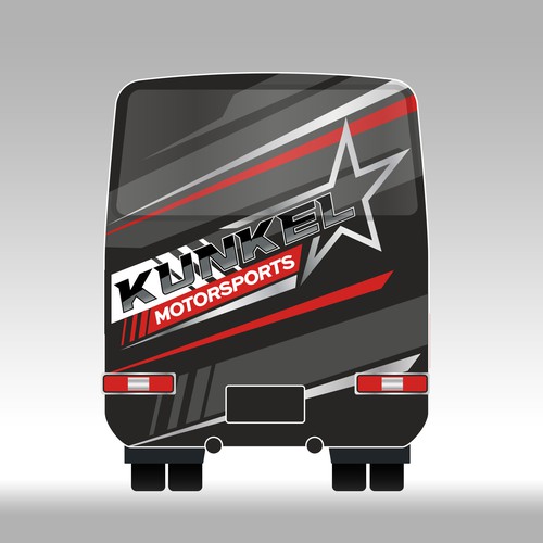 Motorsport Design für Teambus Design by NB Grafix