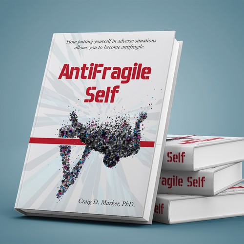 Create an Antifragile logo for the upcoming book AntiFragile Self Design by Gulshan Kumar