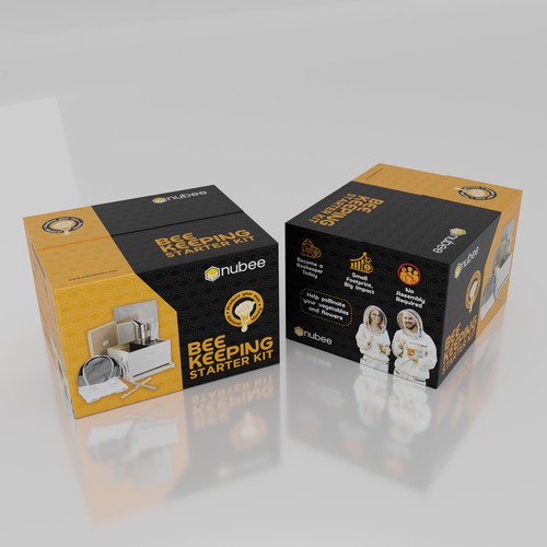 Bee Hive Box Package Design for Costco Design by Designbaharbd