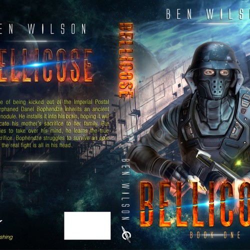 Sci-Fi Novel Cover Design, Start of Series. Design by Max63