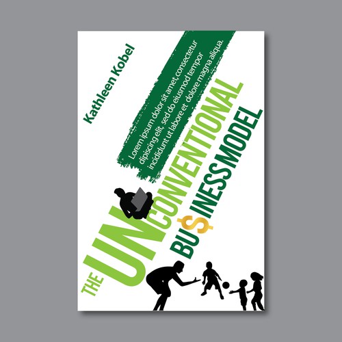 Book Cover Design (The Unconventional Business Model) Design by Desry