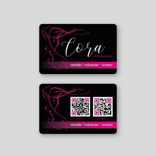 Tarjeta de presentación propuesta en el concurso por OWLX