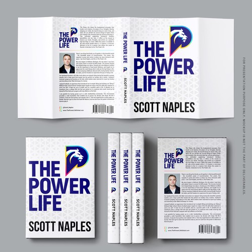 Innovative design for the cover of a best-seller book, encompassing front, back, and spine, for both Ontwerp door Miracolo