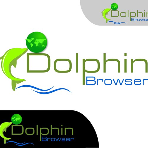 New logo for Dolphin Browser Design by Nanak-DNA