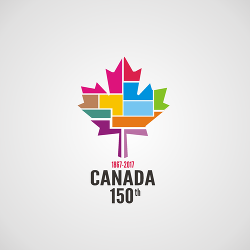 Community contest: Design Canada’s 150th birthday logo! Design by rzm_design
