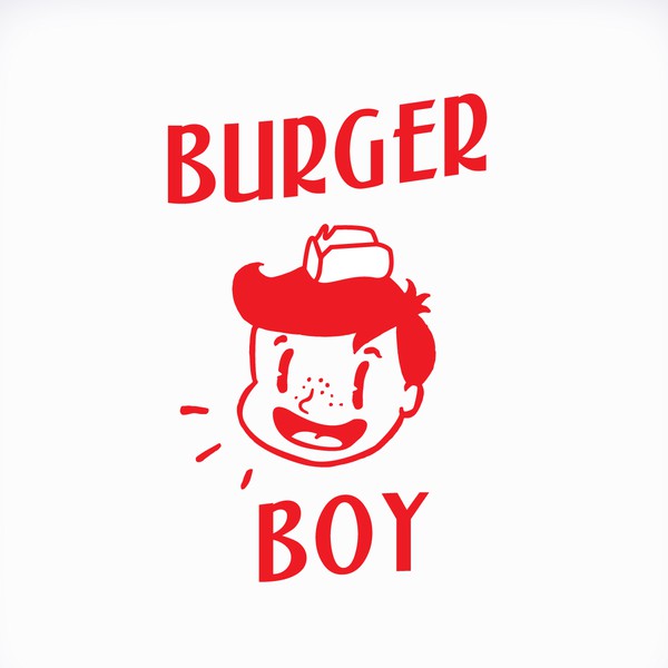 Design by Mary T =) titled "Retro logo for a burger restaurant"