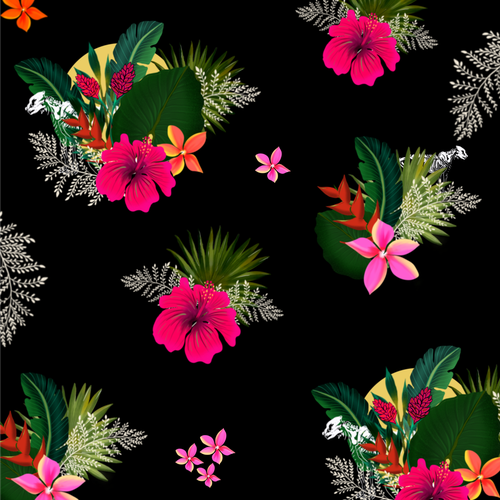 Tropical Fabric Print - Textile Designers & Illustrators Los Angeles fashion brand needs your designs Design by ash00 Designs