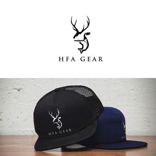 Hunting Fishing Australia needs a new clothing brand logo Logo design