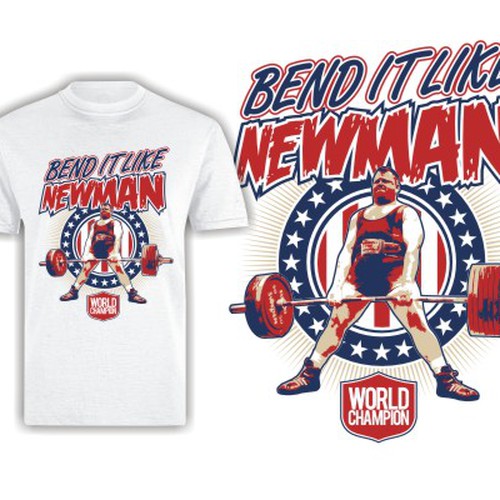 World Champion needs T-shirt designed Design by buraholic