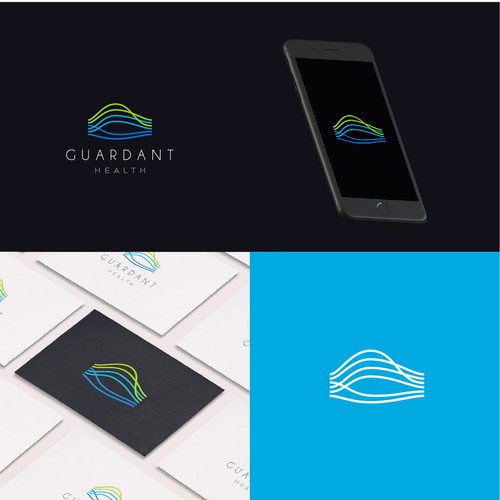 Guardant Health logo development contest Design by dirtyapesTM studios