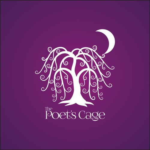 Create a stylized willow tree logo for our spiritual group. Réalisé par N83touchthesky