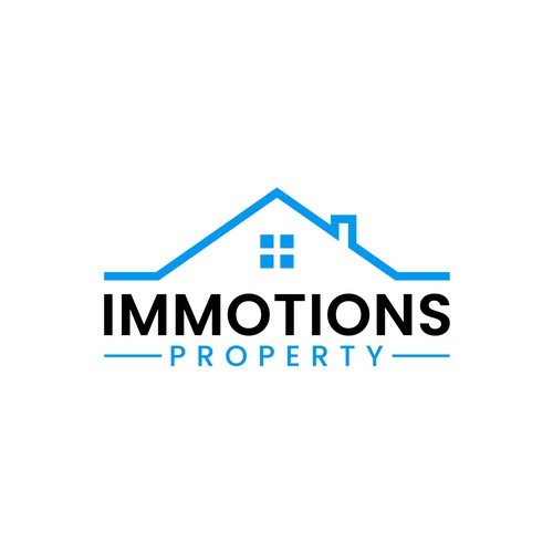 Logo IMMOTIONS PROPERTY Design by Md. Faruk ✅